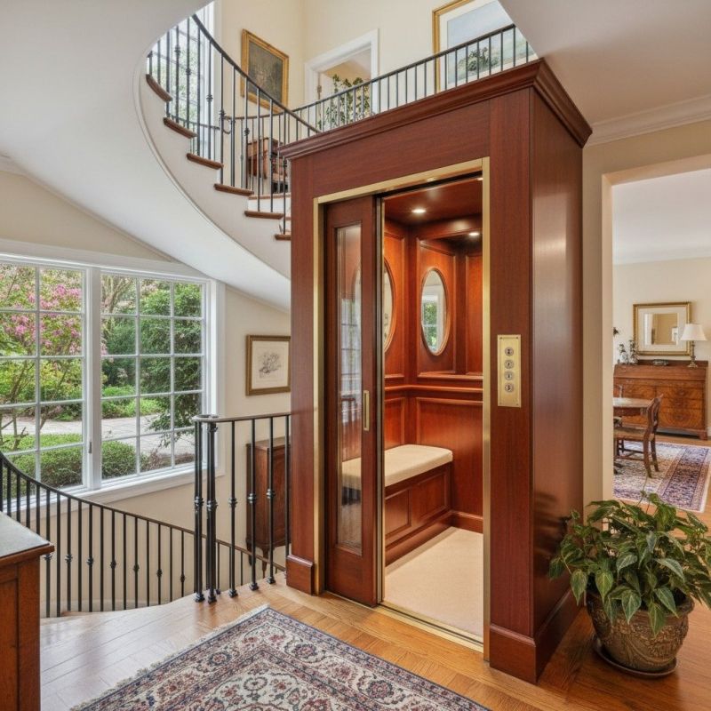 Home Elevator Installation detail